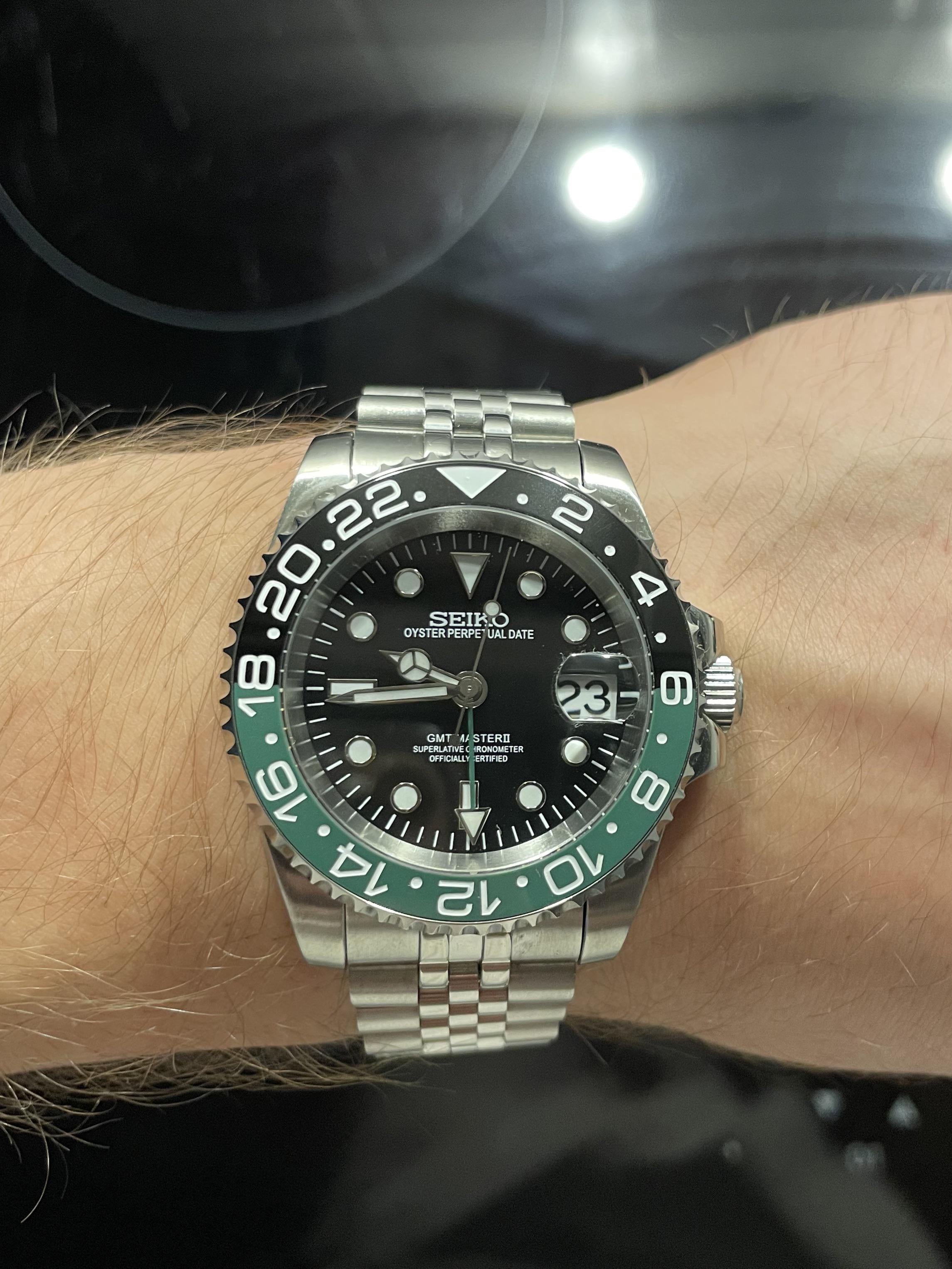 SEIKO MOD GMT MASTER SPRITE